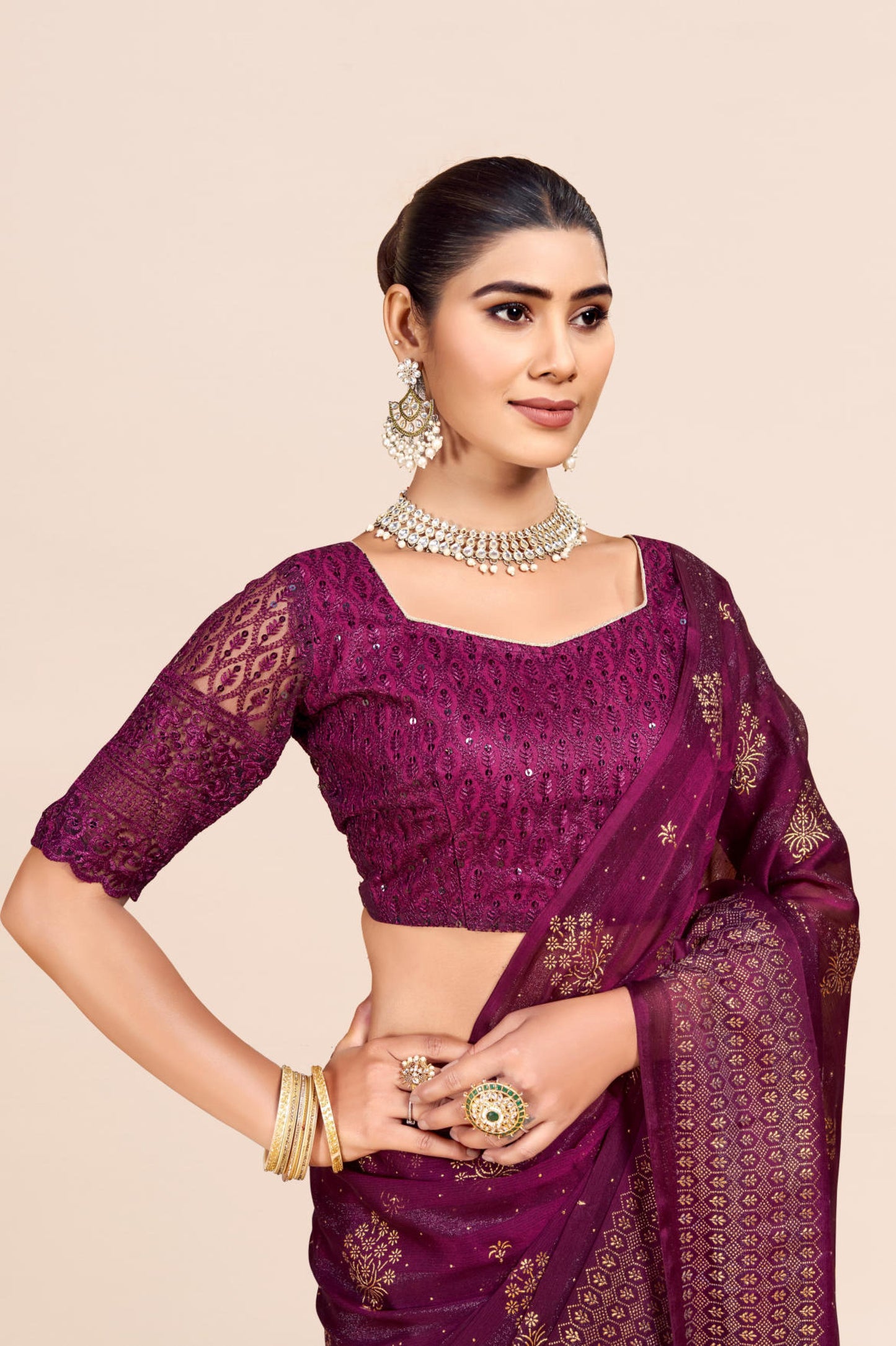 Brahmastra Multicolour Rimjhim Patti with Tone to Tone Matching (8 Colours Available).**