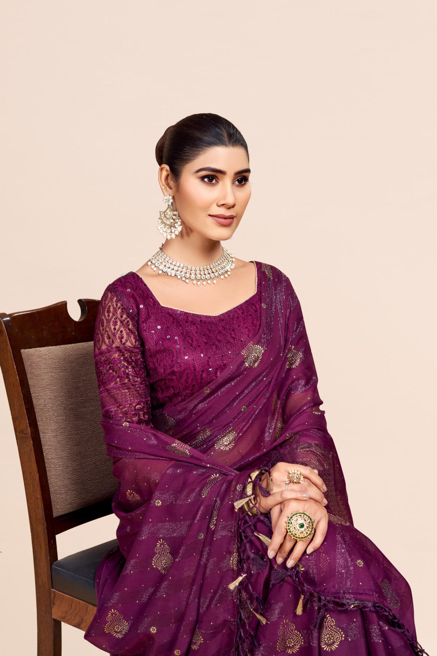 Shubhnamastu Multicolor Jari Patta Saree with Elegant Design (8 Colours Available). **