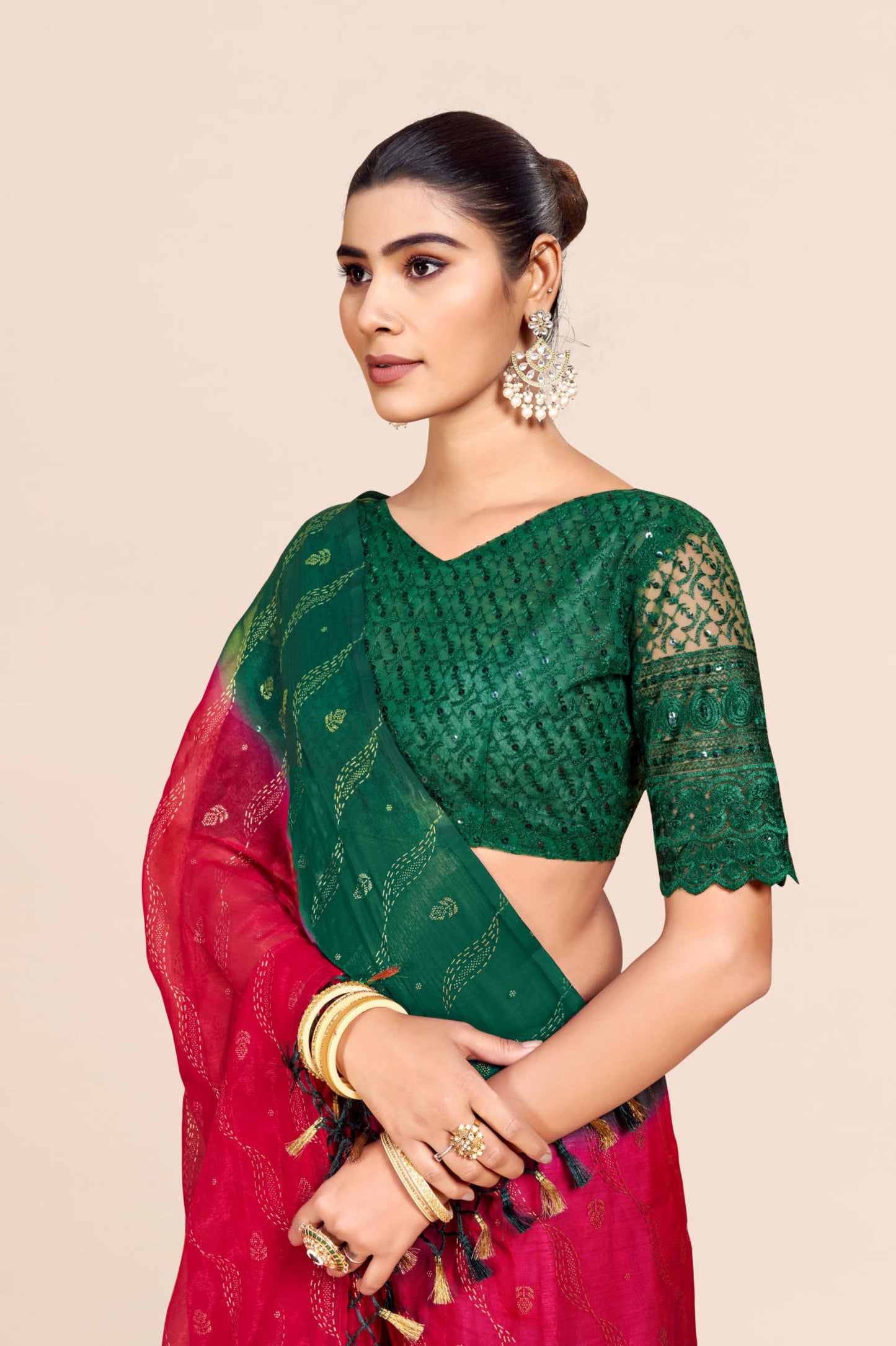 Samarthya Saree with Padding Concept (2 Colour) **