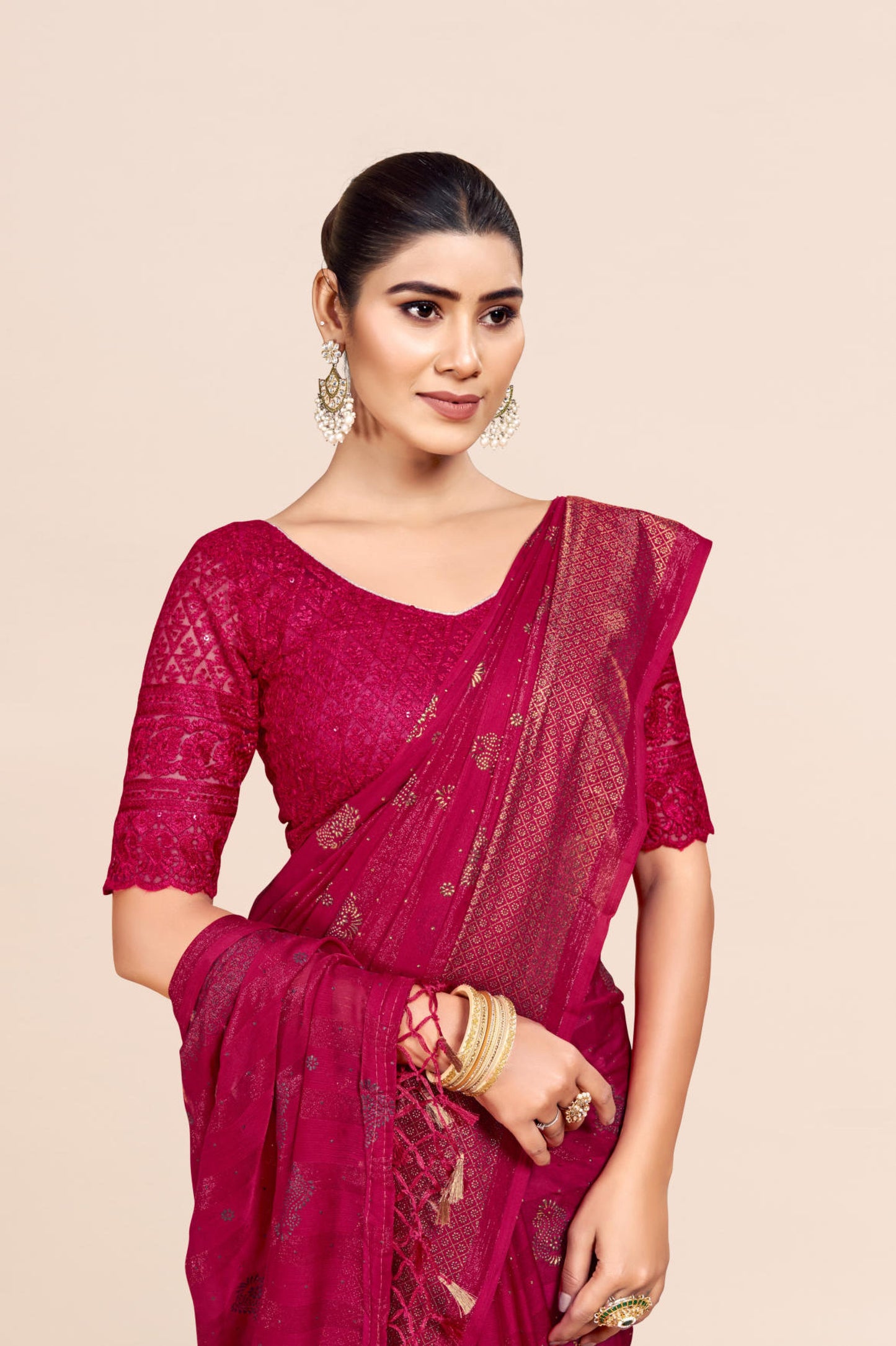 Shubhnamastu Multicolor Jari Patta Saree with Elegant Design (8 Colours Available). **