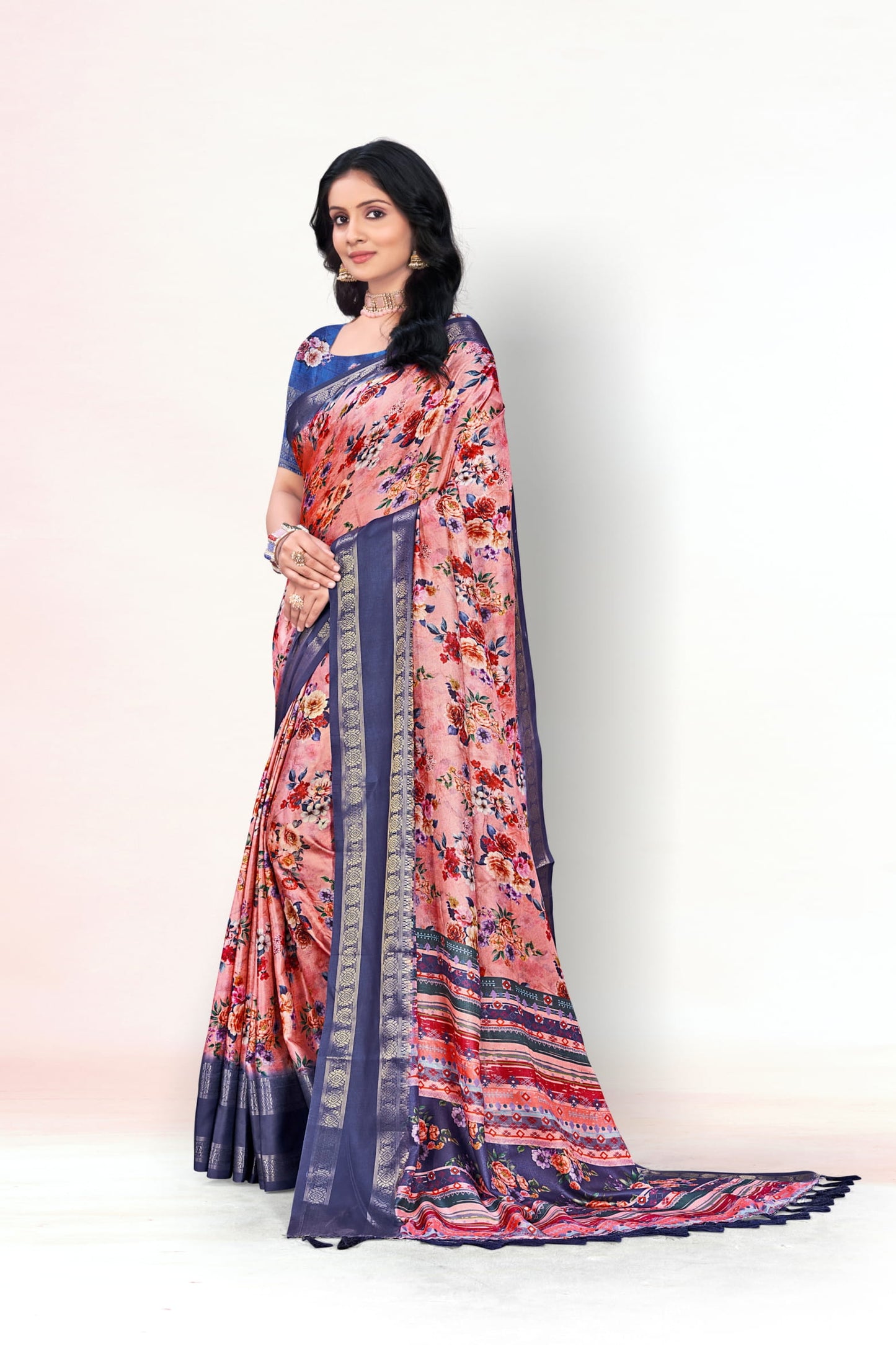 Orchid Beauty with Elegant Polyester Fabric – Redefine Grace! *