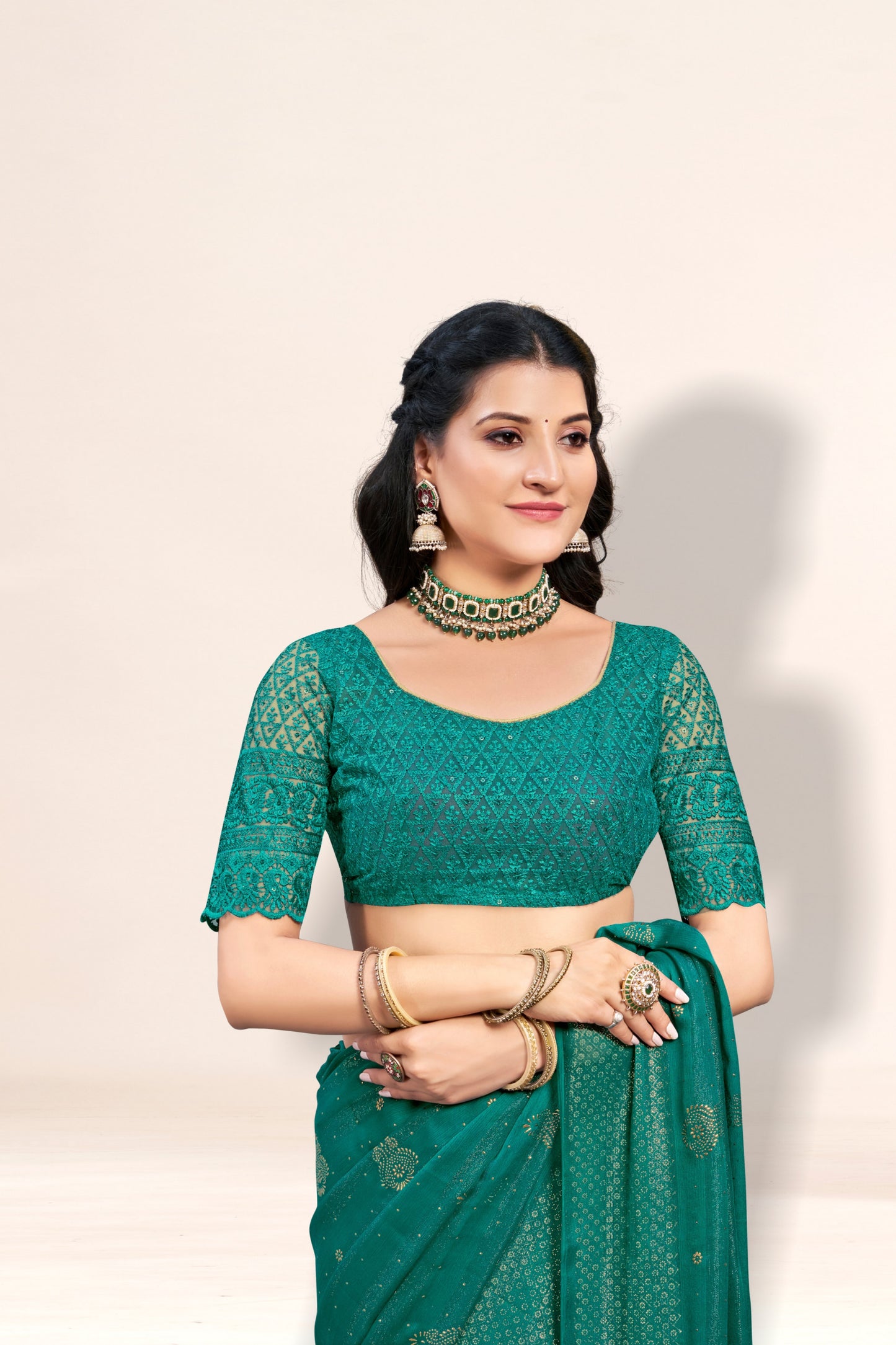 Shubhnamastu Multicolor Jari Patta Saree with Elegant Design (8 Colours Available). **