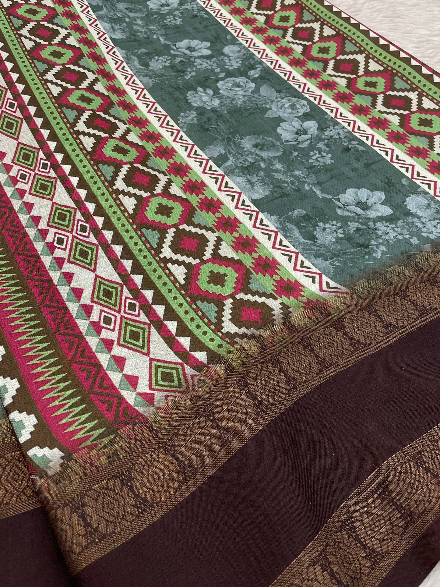 Orchid Beauty with Elegant Polyester Fabric – Redefine Grace! *