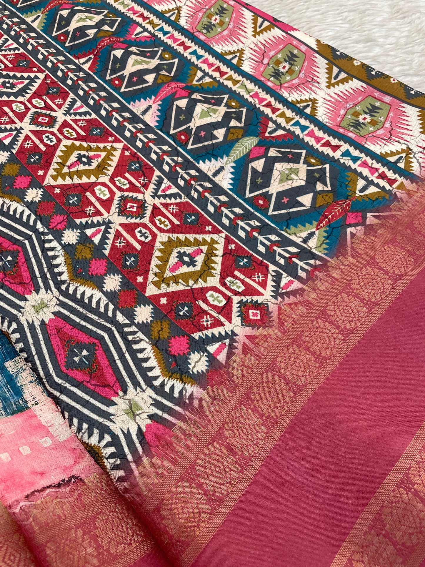 Orchid Beauty with Elegant Polyester Fabric – Redefine Grace! *
