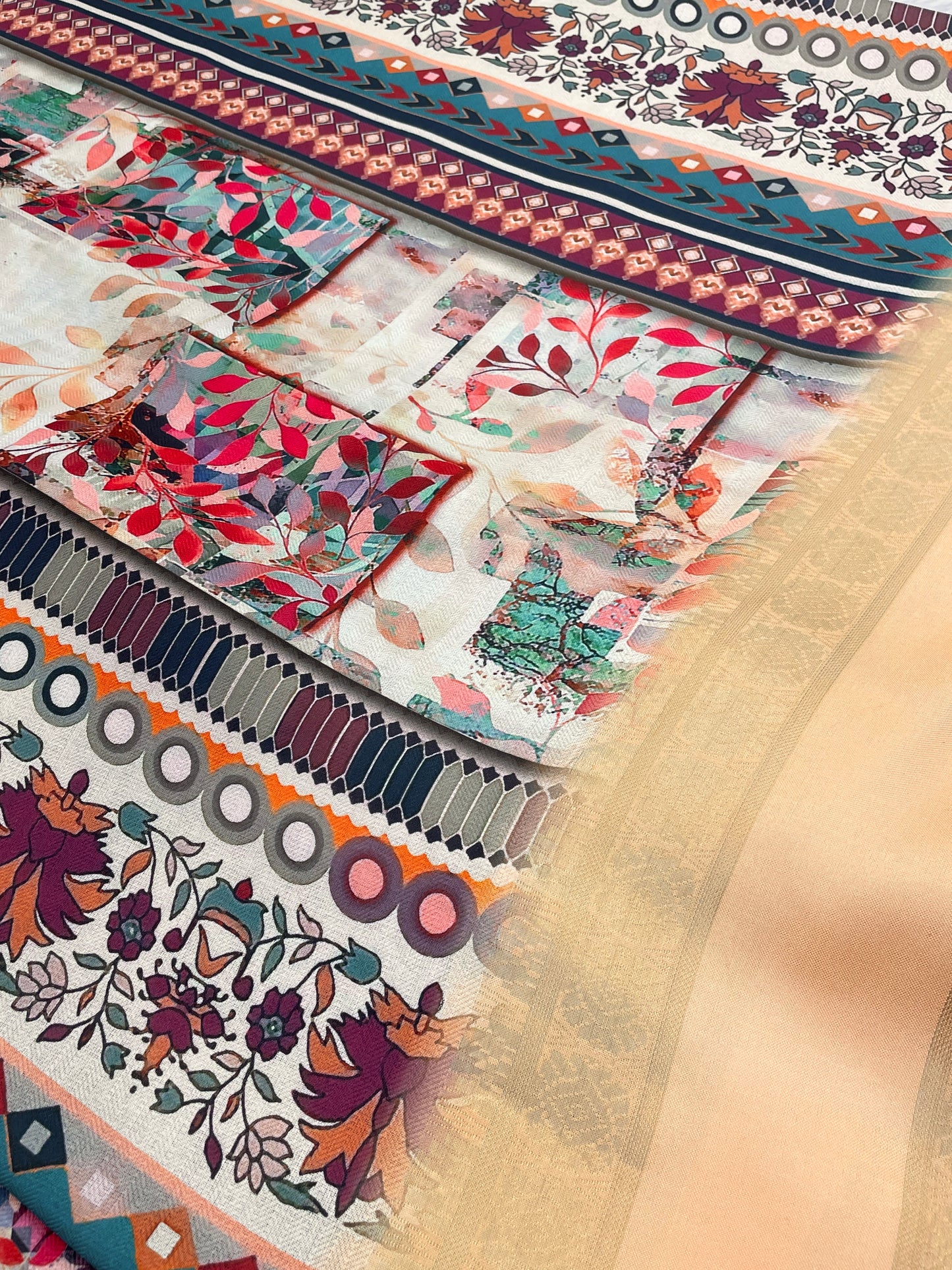 Orchid Beauty with Elegant Polyester Fabric – Redefine Grace! *