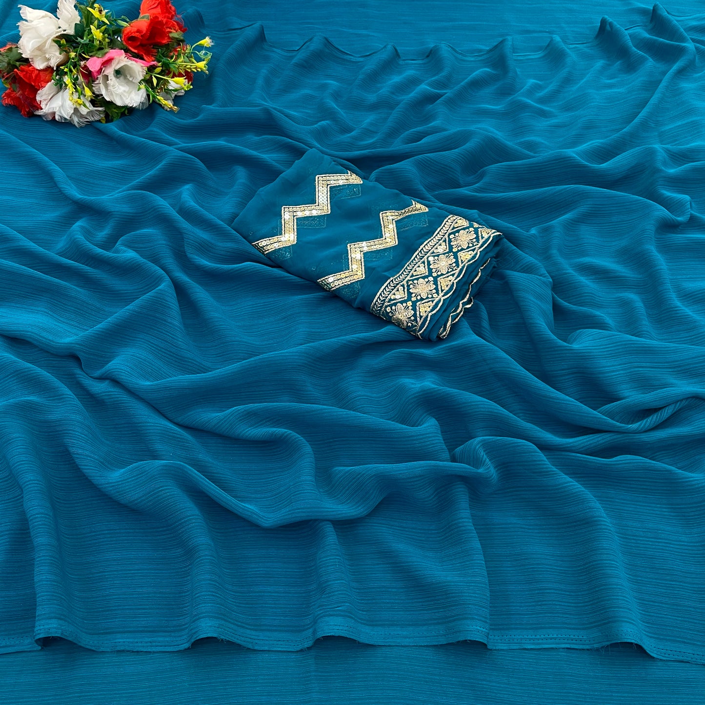 Lavish Saree in Zomato Dark Sequence Fabric – Luxury in Every Thread!(Zomato Dark Sequence Digital.)