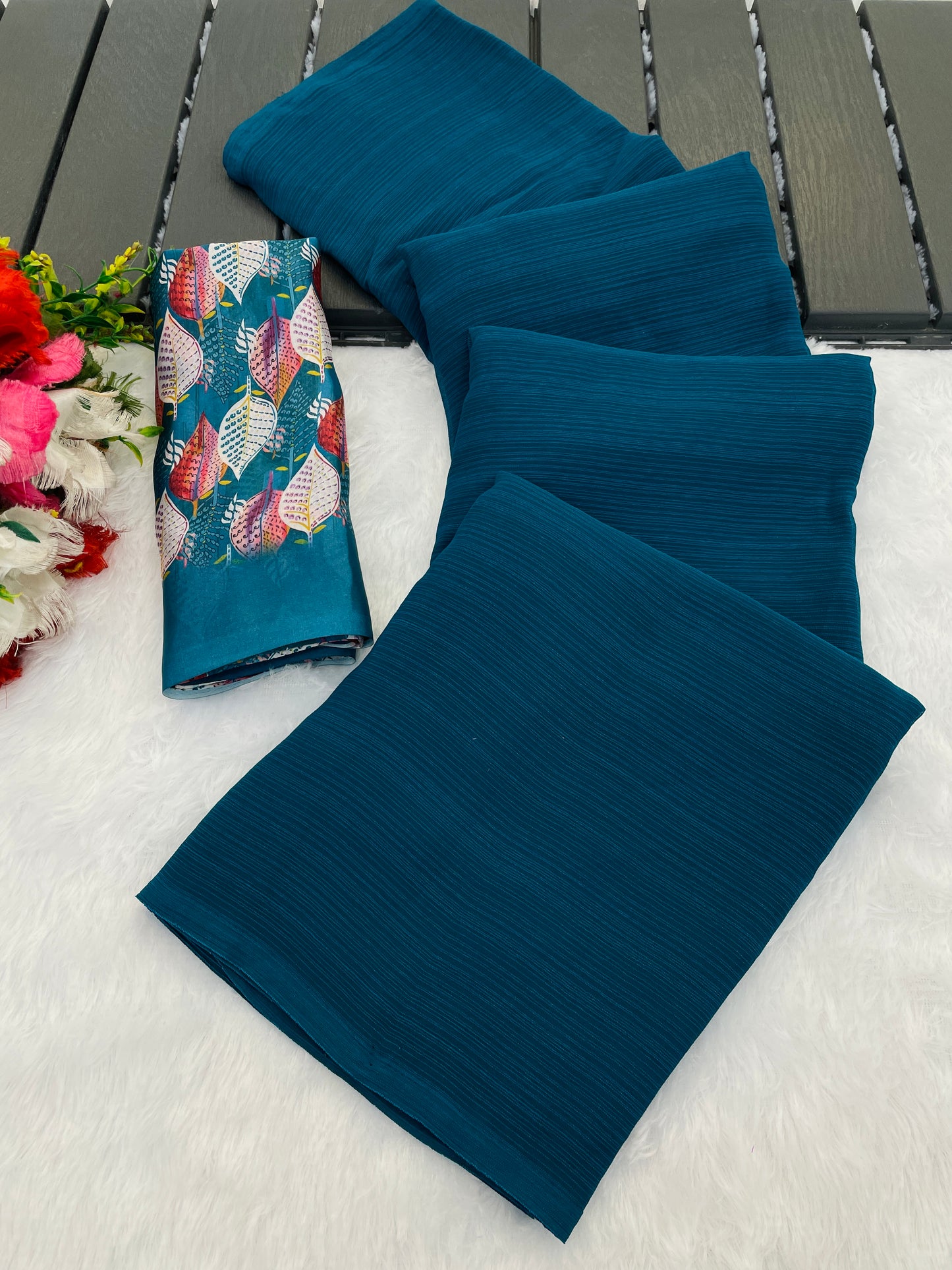 Tarini 2 Chiffon Saree – Timeless Elegance with a Modern Twist