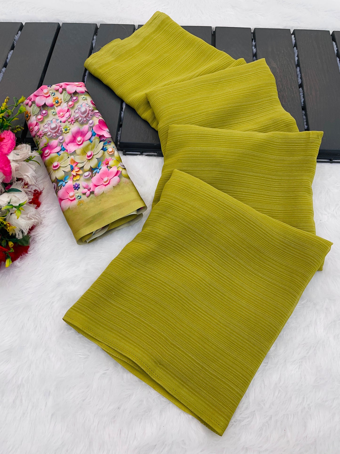 Tarini 2 Chiffon Saree – Timeless Elegance with a Modern Twist