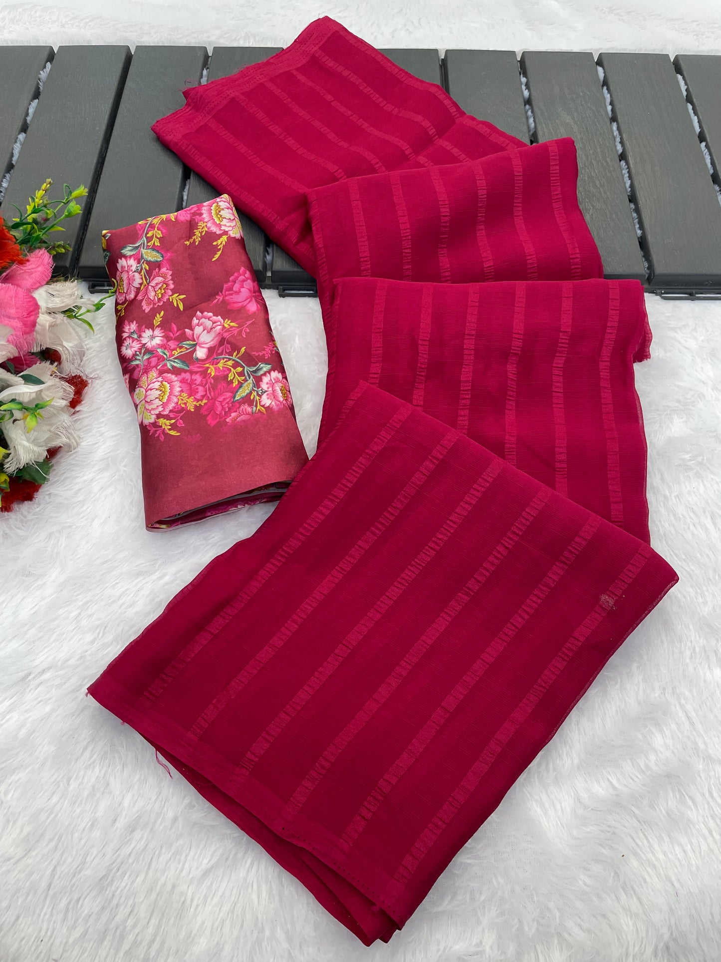 Tarini 2 Chiffon Saree – Timeless Elegance with a Modern Twist