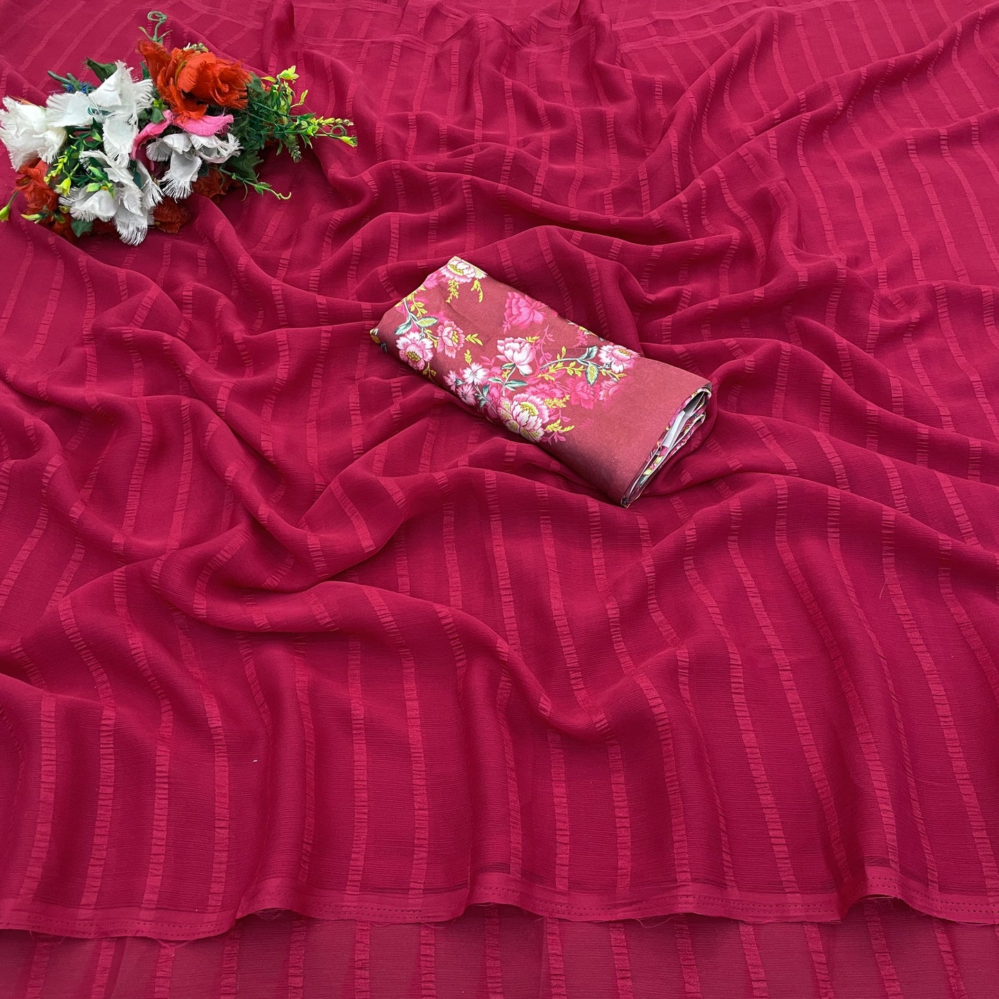 Tarini 2 Chiffon Saree – Timeless Elegance with a Modern Twist
