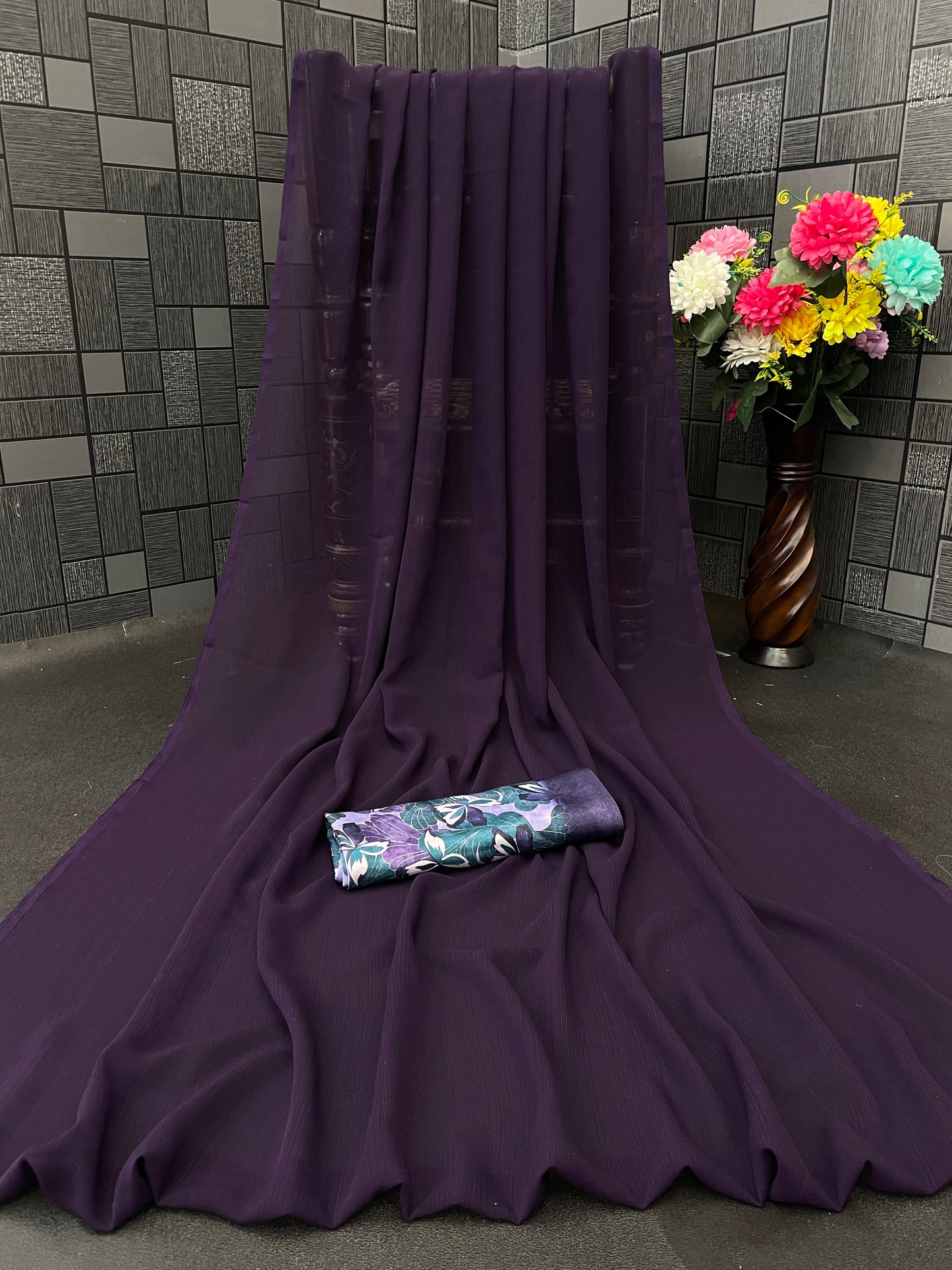Tarini 2 Chiffon Saree – Timeless Elegance with a Modern Twist