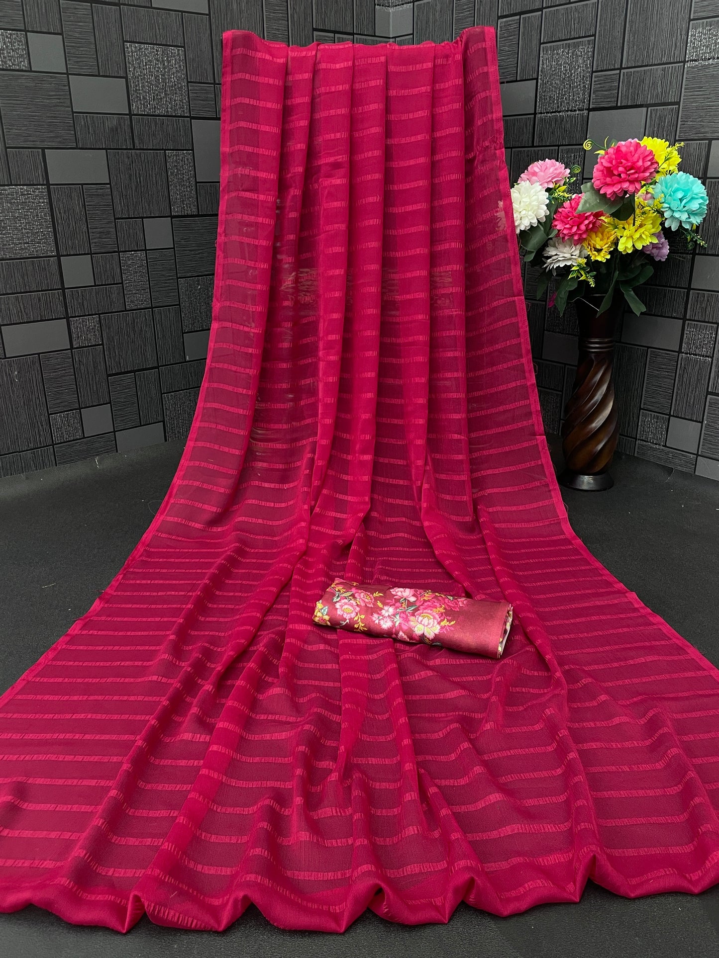 Tarini 2 Chiffon Saree – Timeless Elegance with a Modern Twist