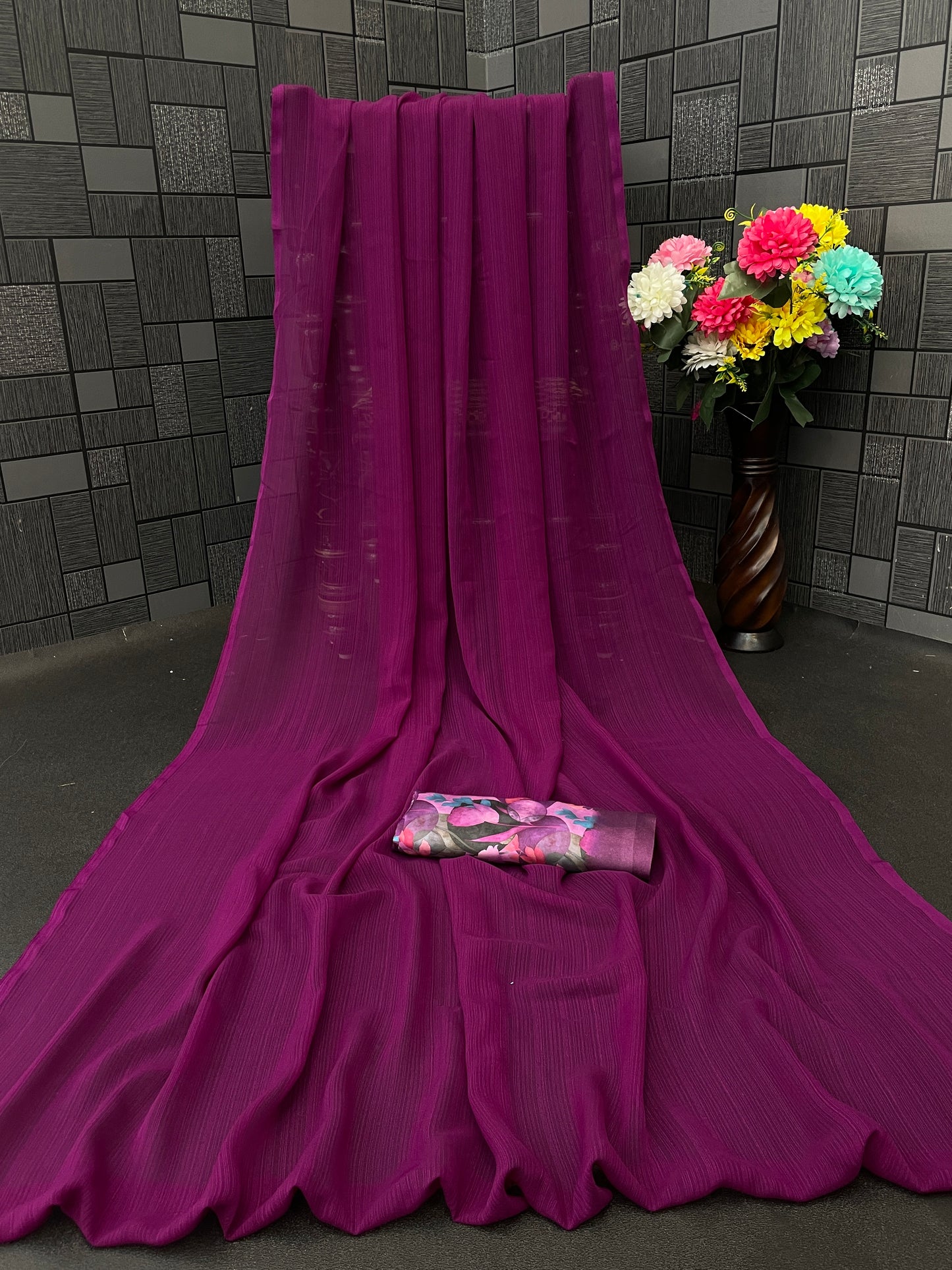 Tarini 2 Chiffon Saree – Timeless Elegance with a Modern Twist