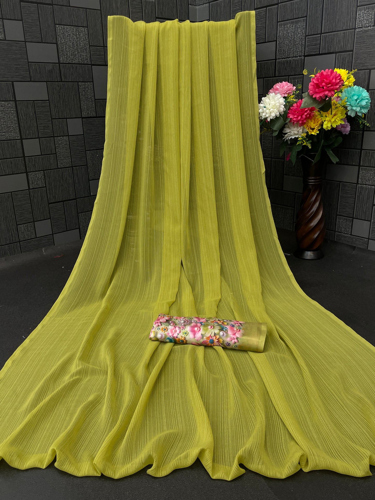 Tarini 2 Chiffon Saree – Timeless Elegance with a Modern Twist