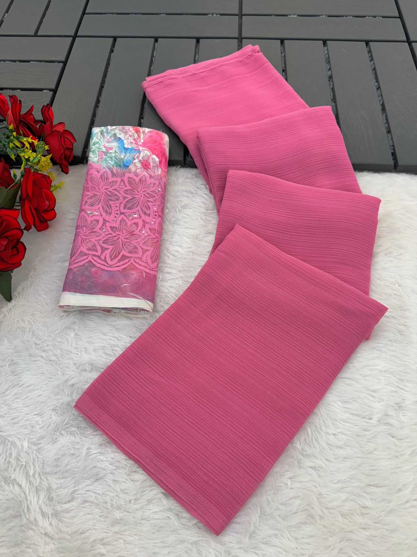 Rolex Light 2 Chiffon Saree – Light as Air, Graceful as Ever