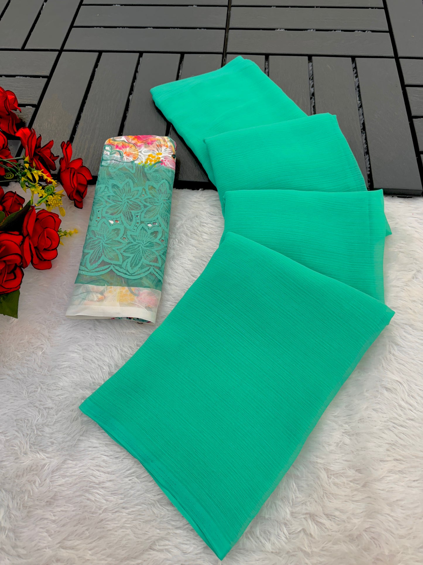 Rolex Light 2 Chiffon Saree – Light as Air, Graceful as Ever