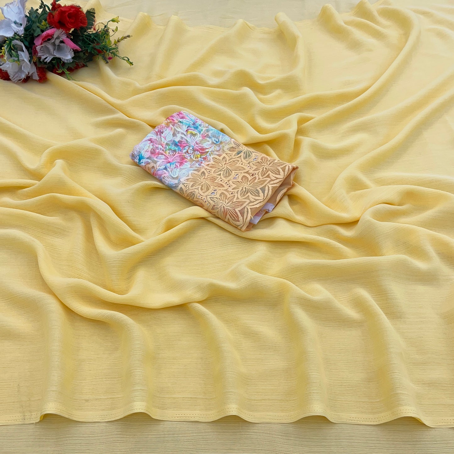 Rolex Light 2 Chiffon Saree – Light as Air, Graceful as Ever