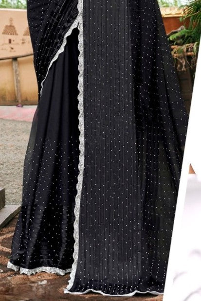 Block Deal 4 Fancy Fabric Saree with Tone to Tone Matching (8 Colours Available).