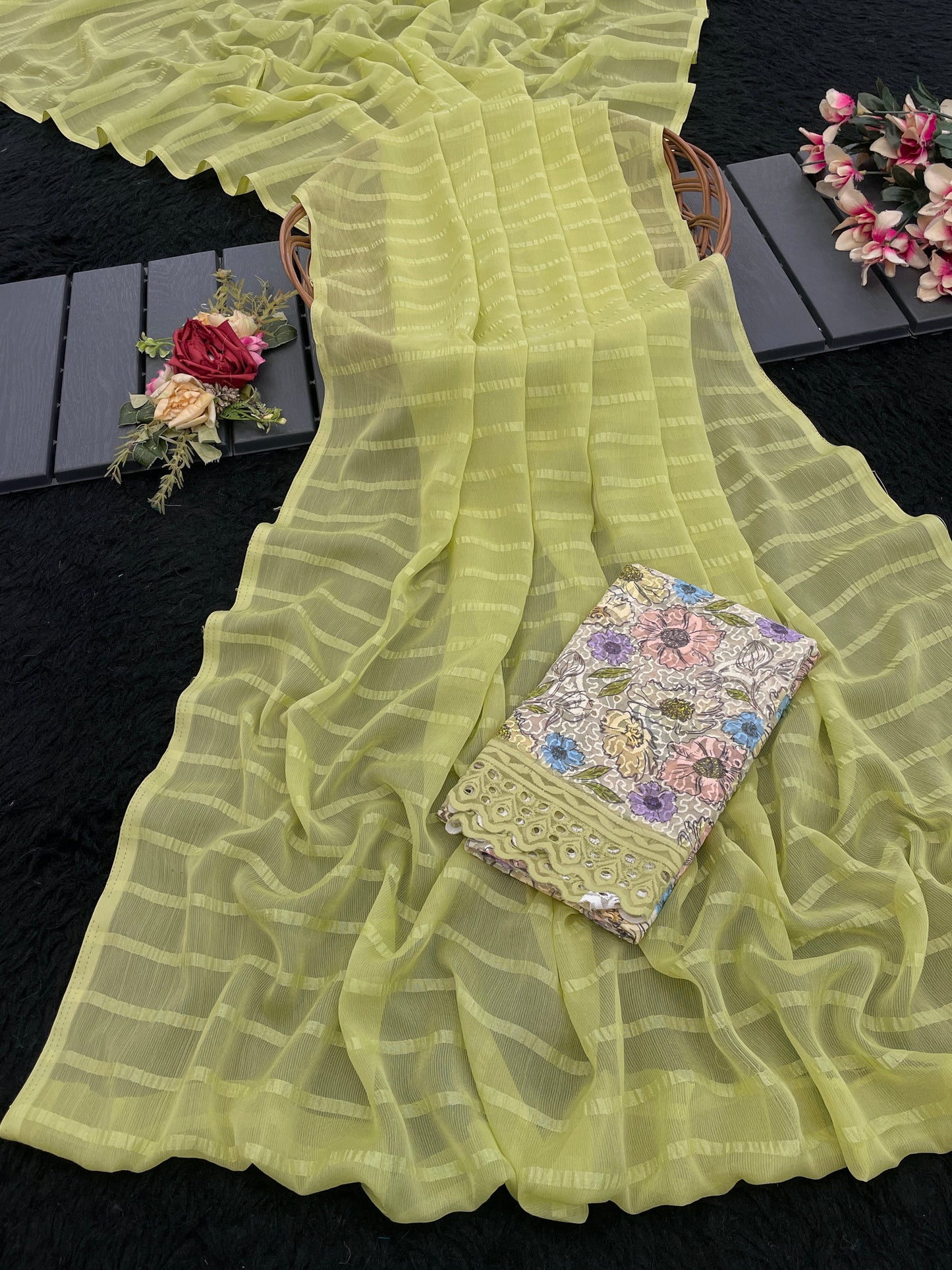 "Ghibli Chiffon – A Light Touch of Timeless Style"