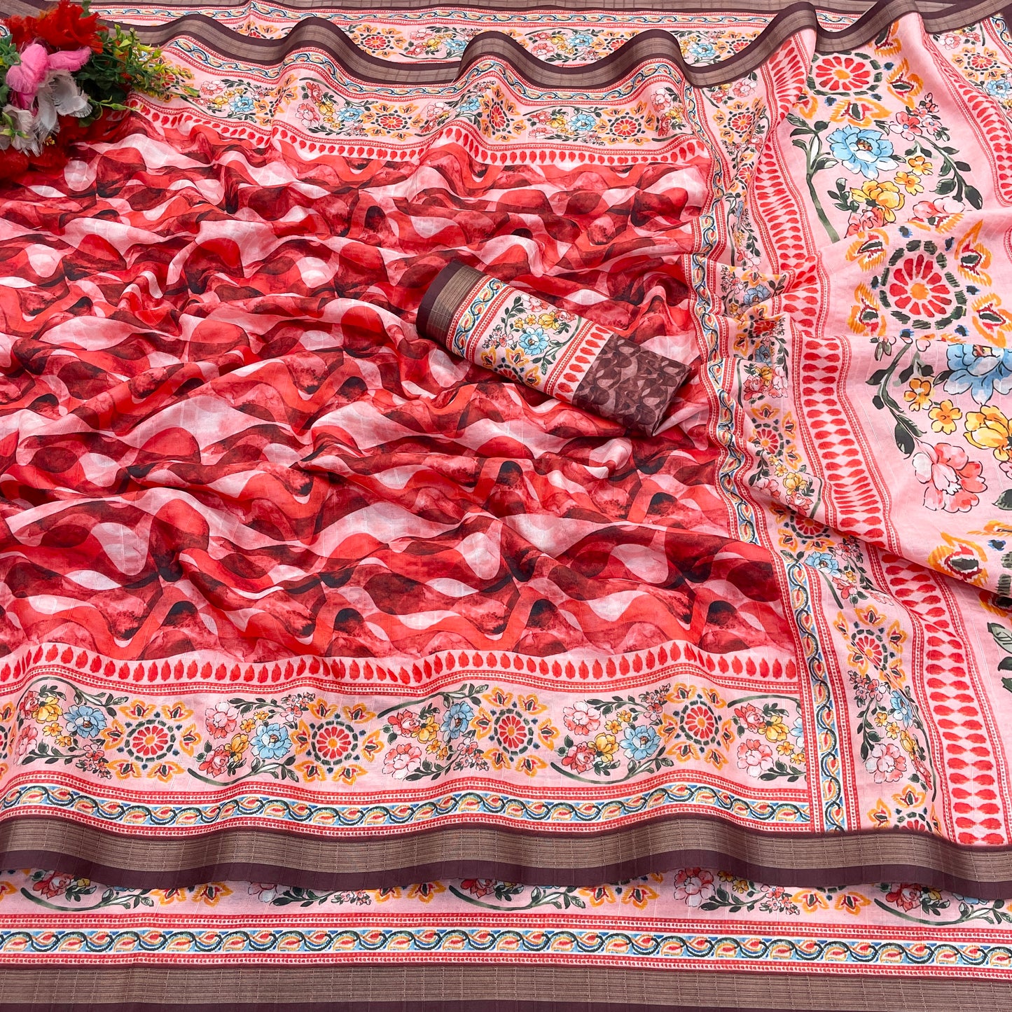 Laheriya Handloom – A Timeless Drape of Rajasthani Rhythm