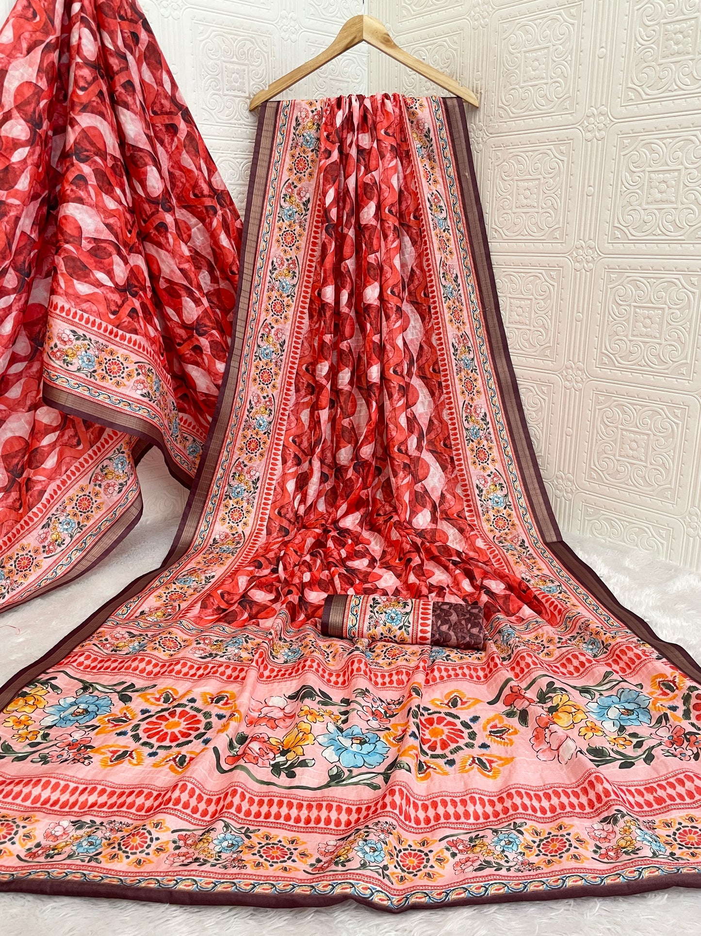 Laheriya Handloom – A Timeless Drape of Rajasthani Rhythm