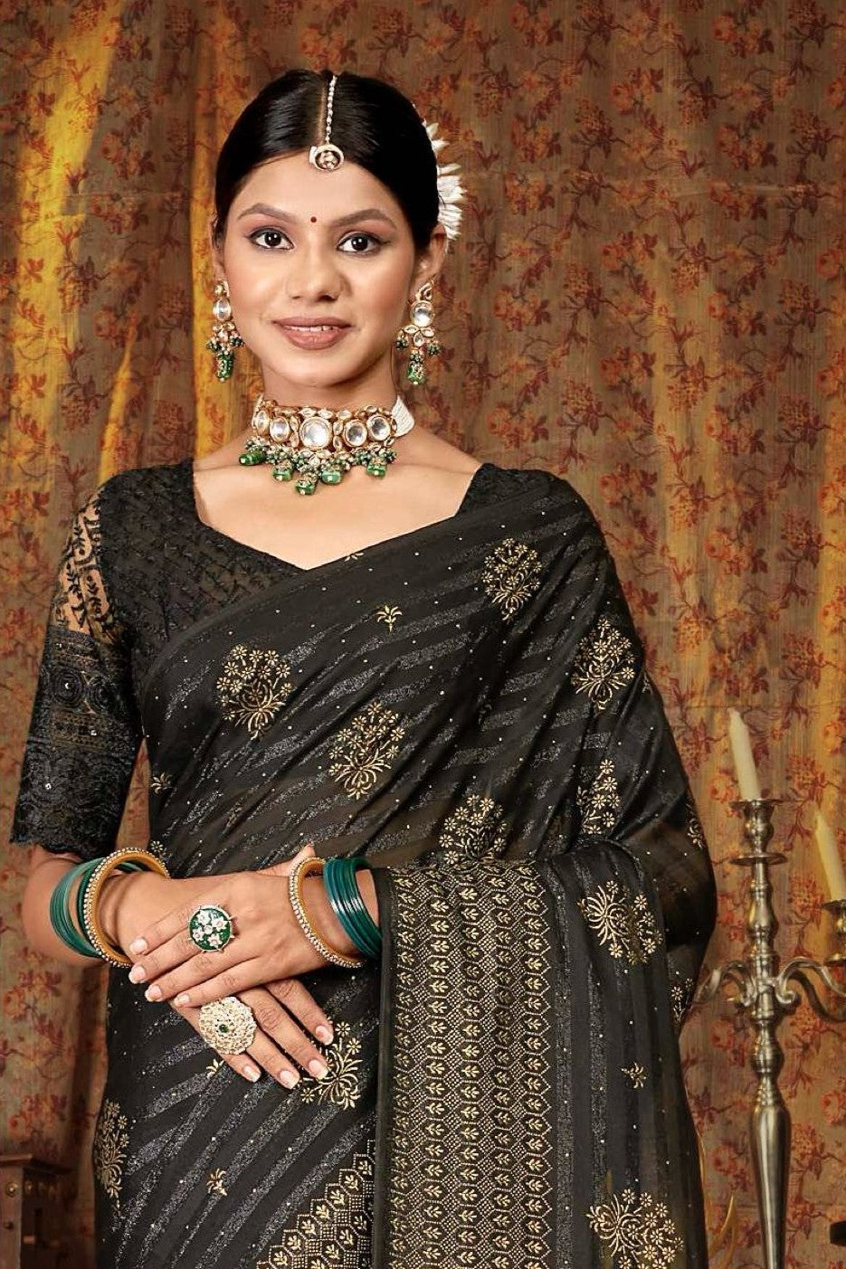 Brahmastra Multicolour Rimjhim Patti with Tone to Tone Matching (8 Colours Available).**
