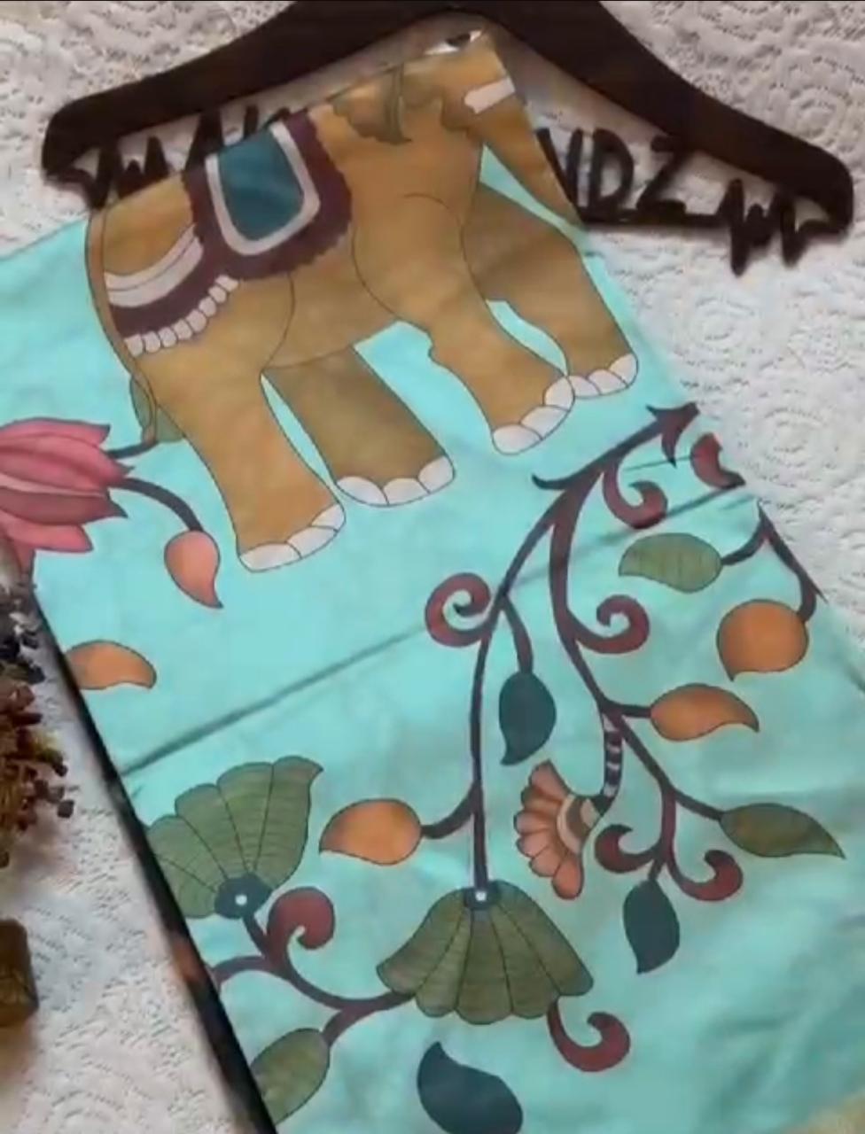 Minarani Printed Cotton Saree With Best Selling Design (9 Colours)