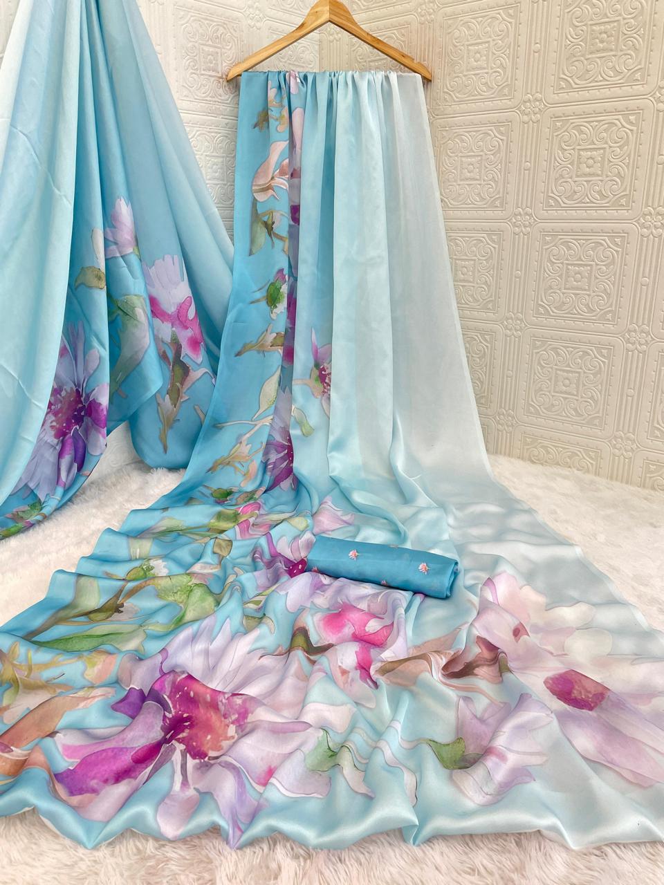 Belleza Weightless Saree – Light, Stylish, and Graceful