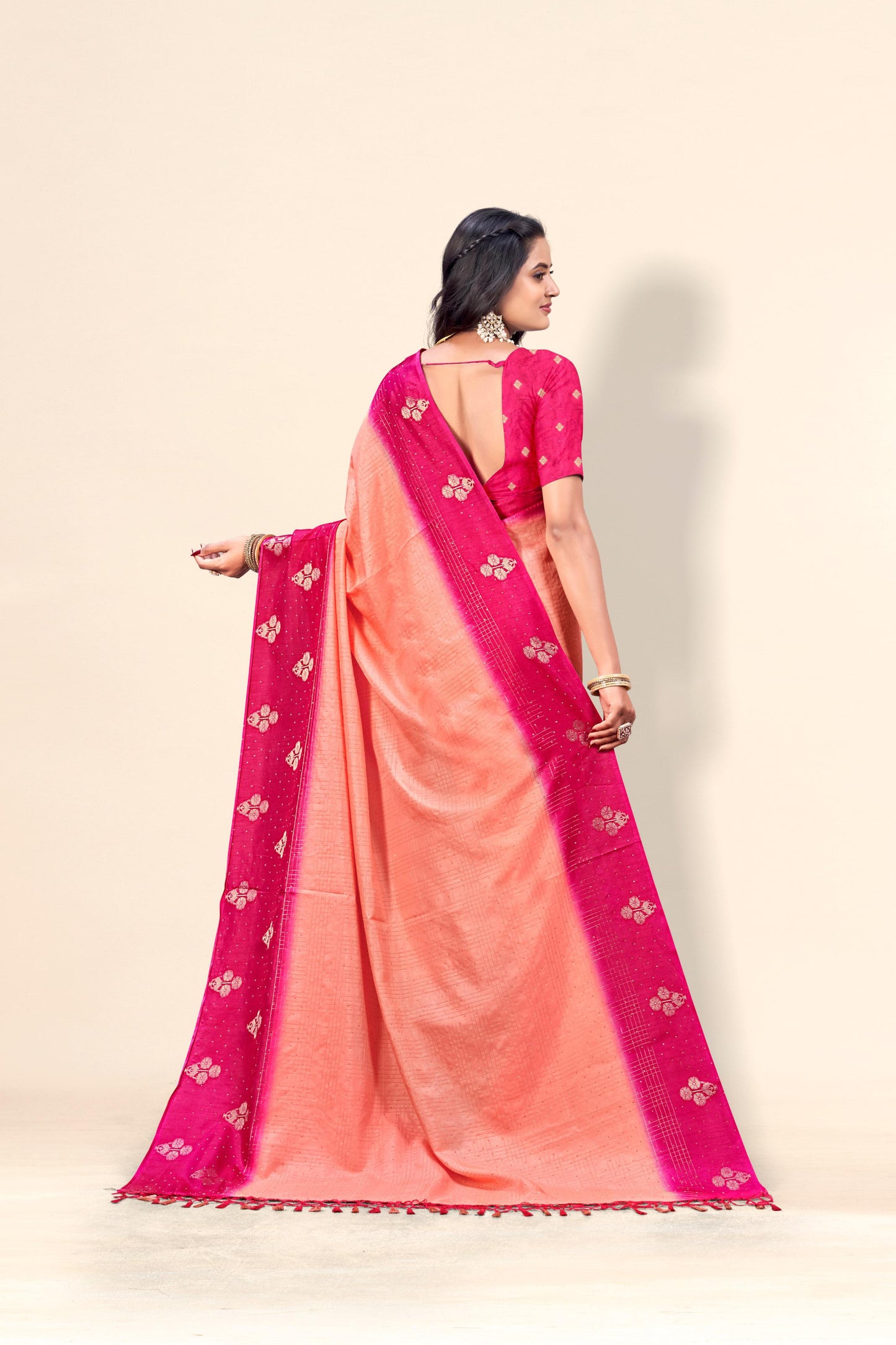 Float in Elegance with Destiny Chiffon (Rani Pink)
