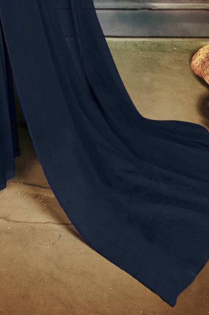 Rolex Dark Beauty with Luxe Chiffon Fabric – A Class Apart!