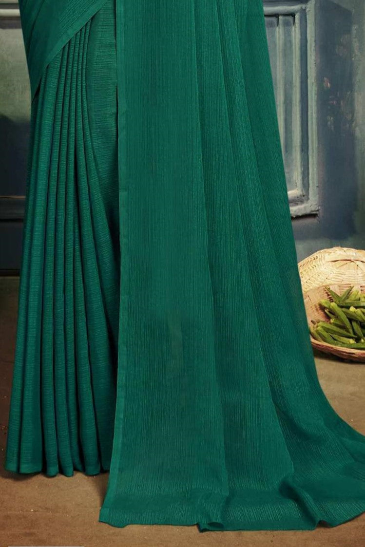 Rolex Dark Beauty with Luxe Chiffon Fabric – A Class Apart!