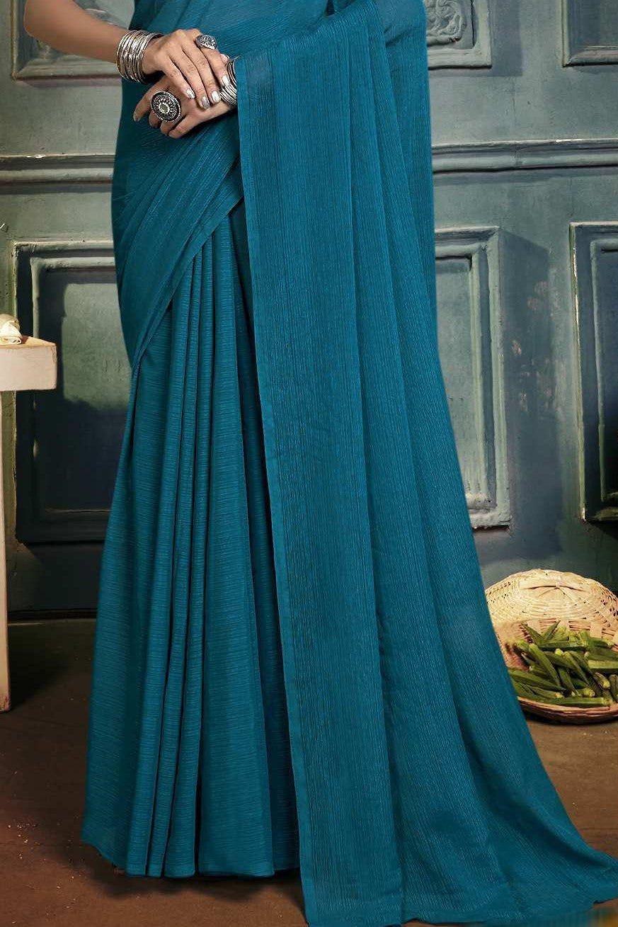 Rolex Dark Beauty with Luxe Chiffon Fabric – A Class Apart!