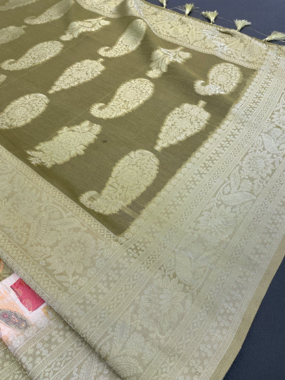 Sparkle Orabelle Polyester Saree – Effortless Elegance with a Lustrous Touch