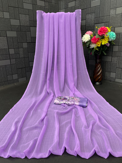 Tarini 2 Chiffon Saree – Timeless Elegance with a Modern Twist