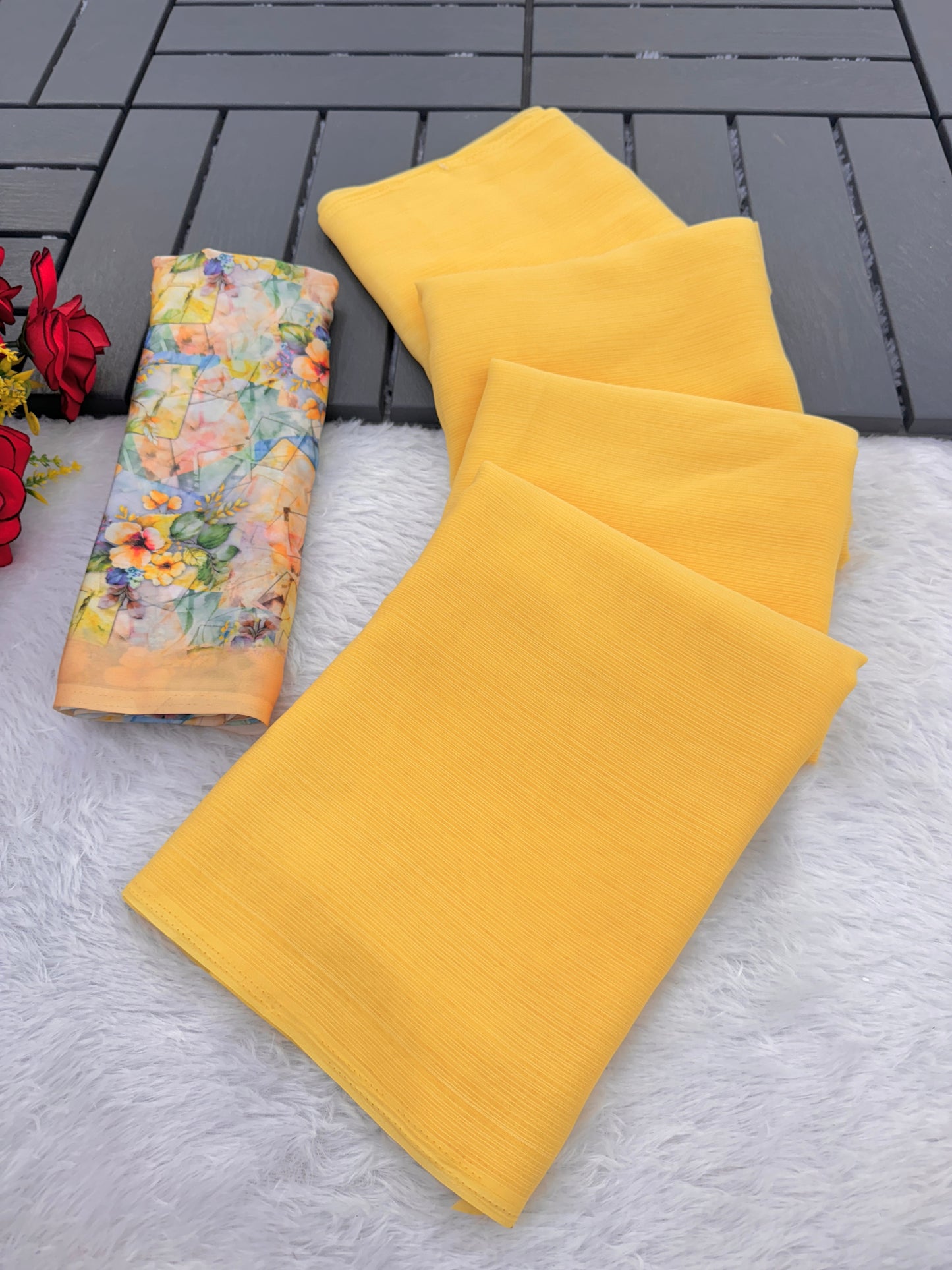 Tarini 3 Chiffon Saree – Flowing Elegance, Redefined