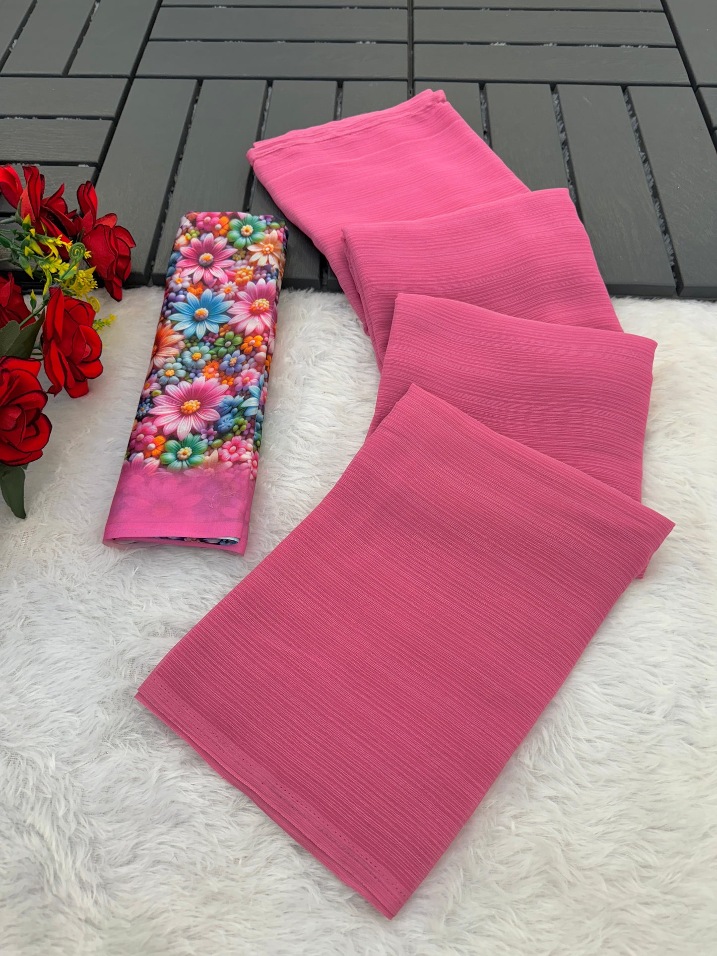 Tarini 3 Chiffon Saree – Flowing Elegance, Redefined