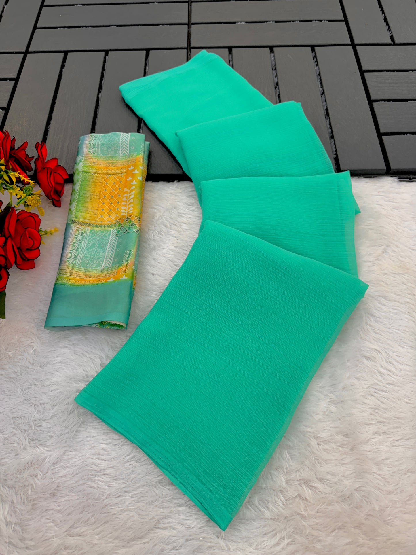 Tarini 3 Chiffon Saree – Flowing Elegance, Redefined