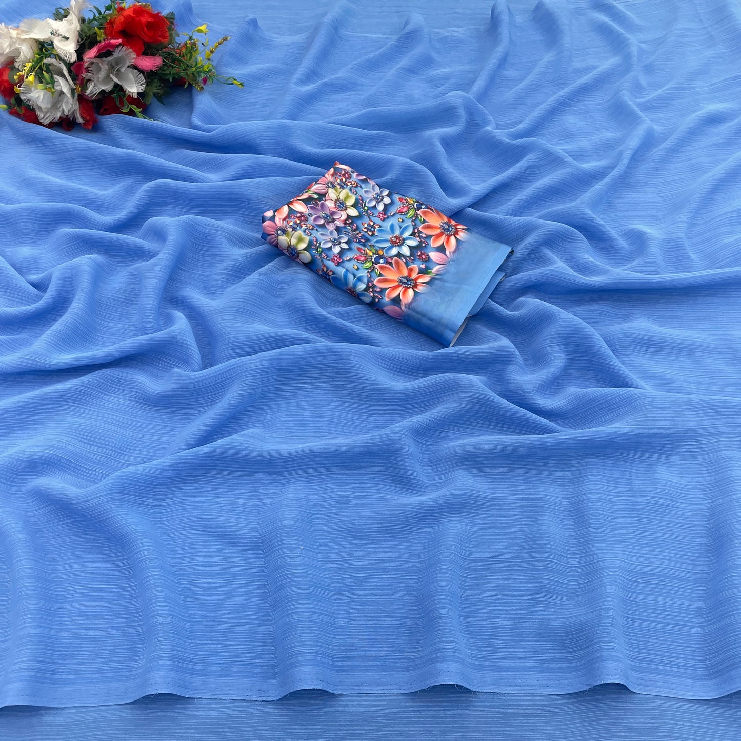 Tarini 3 Chiffon Saree – Flowing Elegance, Redefined