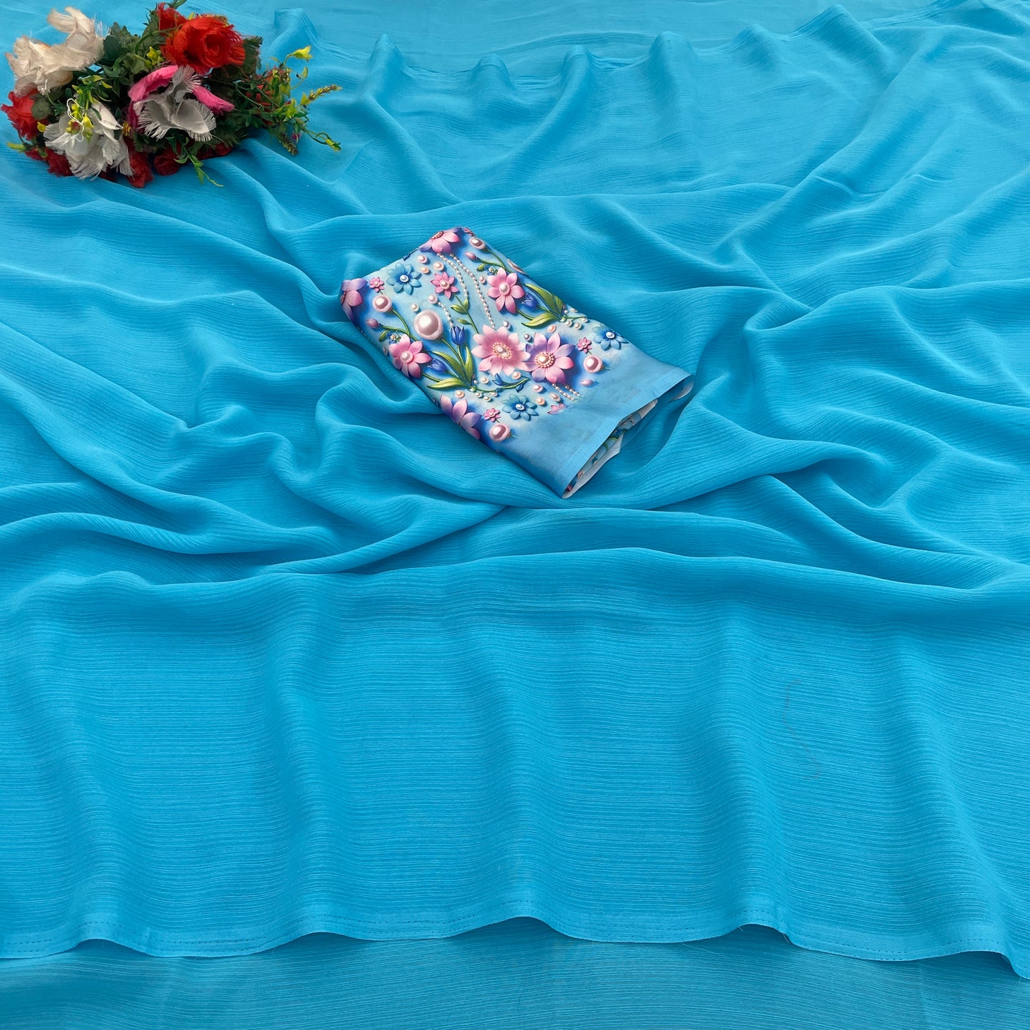 Tarini 3 Chiffon Saree – Flowing Elegance, Redefined