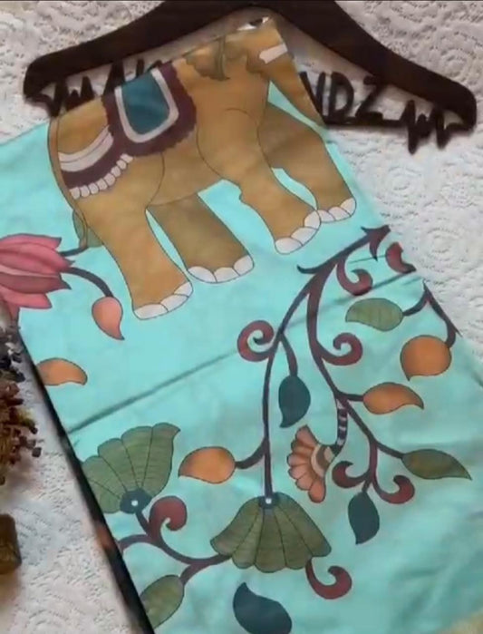 Minarani Printed Cotton Saree With Best Selling Design (9 Colours)